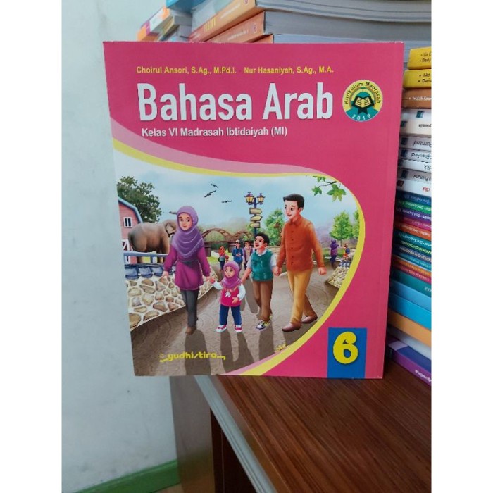 

✨COD✨ BUKU BAHASA ARAB SD MI KELAS 1 2 3 4 5 6 KURIKULUM KMA 2019 YUDHISTIRA - KELAS 6