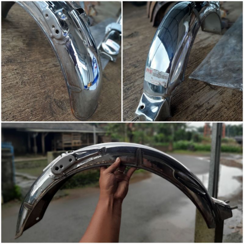 SLEBOR CB125 THREESTAR TATANAN NGANJUK KODE 518 SPAKBOR BELAKANG CB 125 TRISTAR