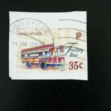 

Perangko Singapore Seri Transport Filateli