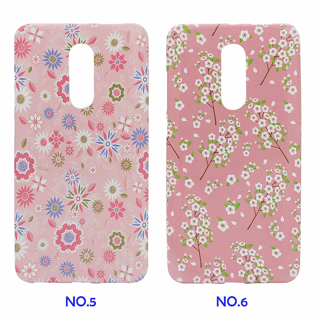 Soft Case Fancy Xiaomi Redmi Note 4 Aru Original Motif Bunga