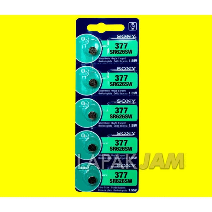 Promo Batu Baterai / Batre Jam Tangan Sony 377/626 Original Bagus Awet Best terbaik
