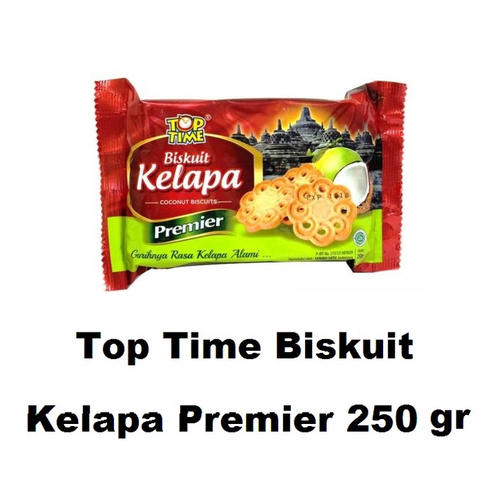 

Top Time Biskuit Kelapa Premier 250 gr #DTS