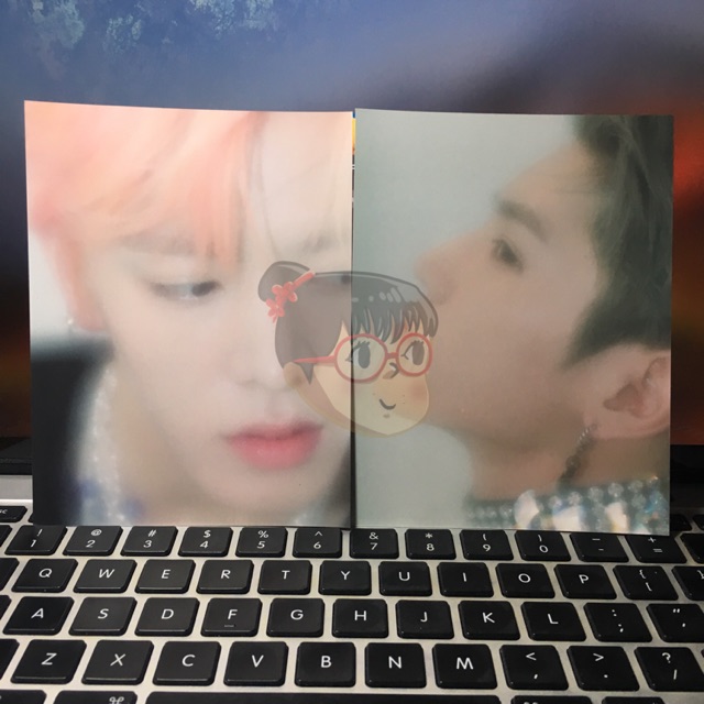 NCT 127 postcard regular irregular (yuta taeyong)