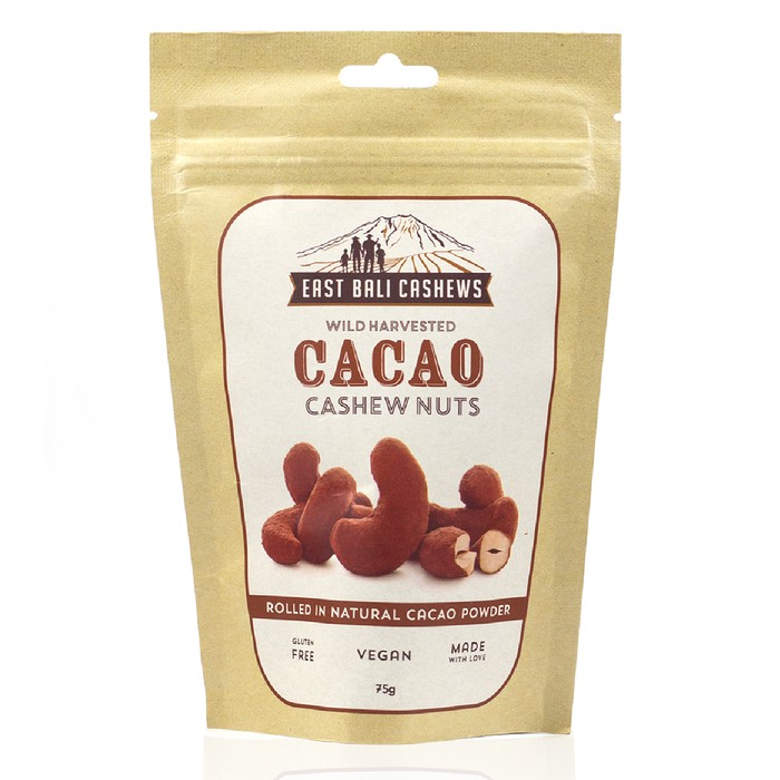 

East Bali Cashews Kacang Mede Cokelat 75 gr