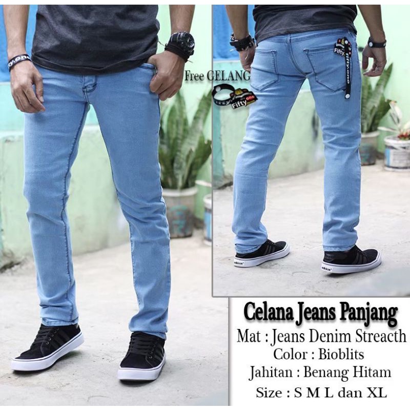 Celana Jeans Pria Original Denim