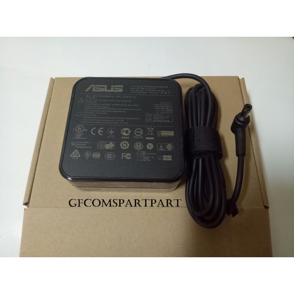 ADAPTOR/CHARGER LAPTOP ASUS 19V 4.74A KOTAK ASUS N46V X550D X450J K53 K43 PL80JT P31F