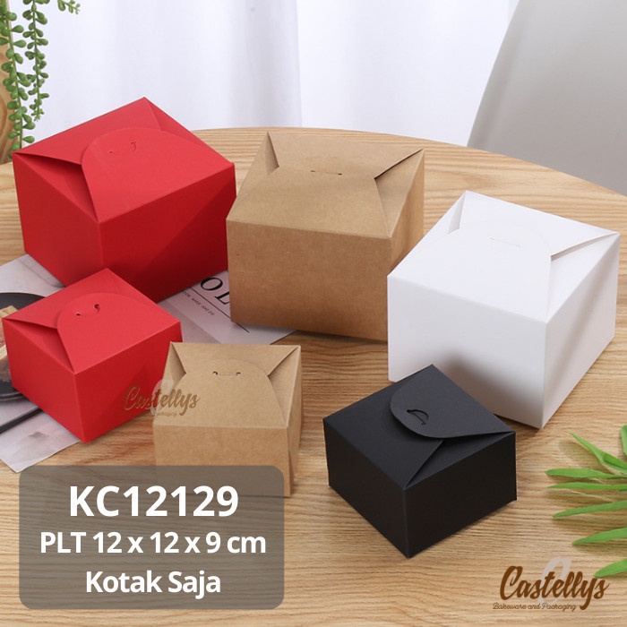 Kotak Box KC12129 Kue Kering Cookies Nastar Bolu Cake Mini Brownies