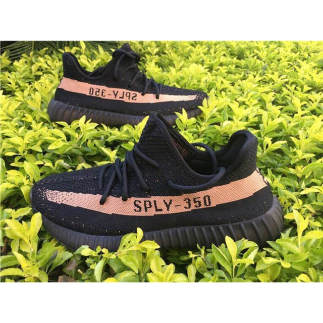 SEPATU SNEAKERS ADIDAS YEZZY BOOST 350 BLACK COOPER PREMIUM ORIGINAL