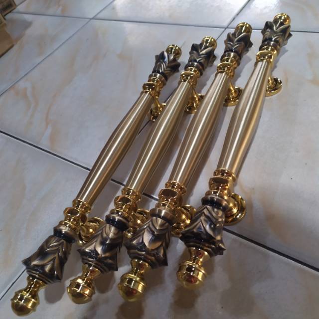 Gagang pintu kuningan handle pintu minimalis
