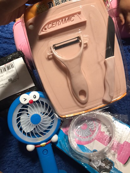 Pisau Set Keramik / 3 In 1 Pisau Set Talenan / Serutan Buah / Alat Set Dapur