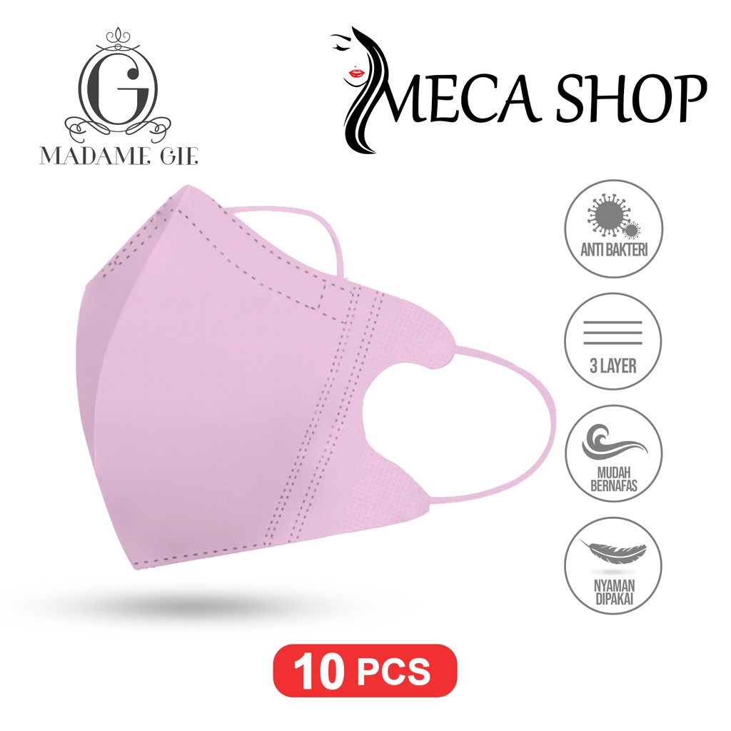 Madame Gie Protect You Duckbill Face Mask – Masker Isi 10 Pcs