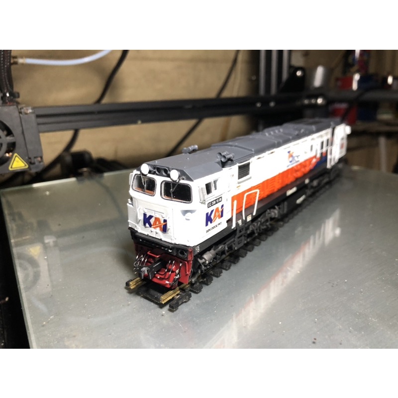 miniatur lokomotif cc206 high detail