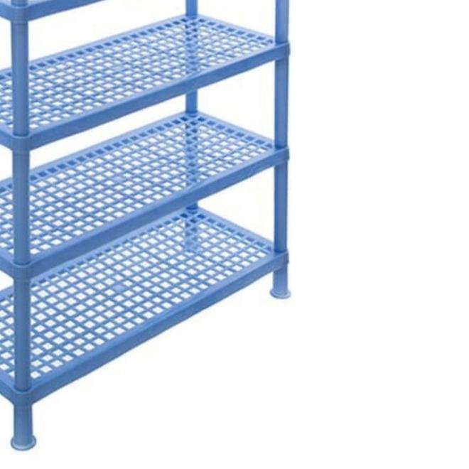 RAK SUSUN PLASTIK SUSUN 5 / RAK SANDAL SEPATU 5 SUSUN SERBAGUNA