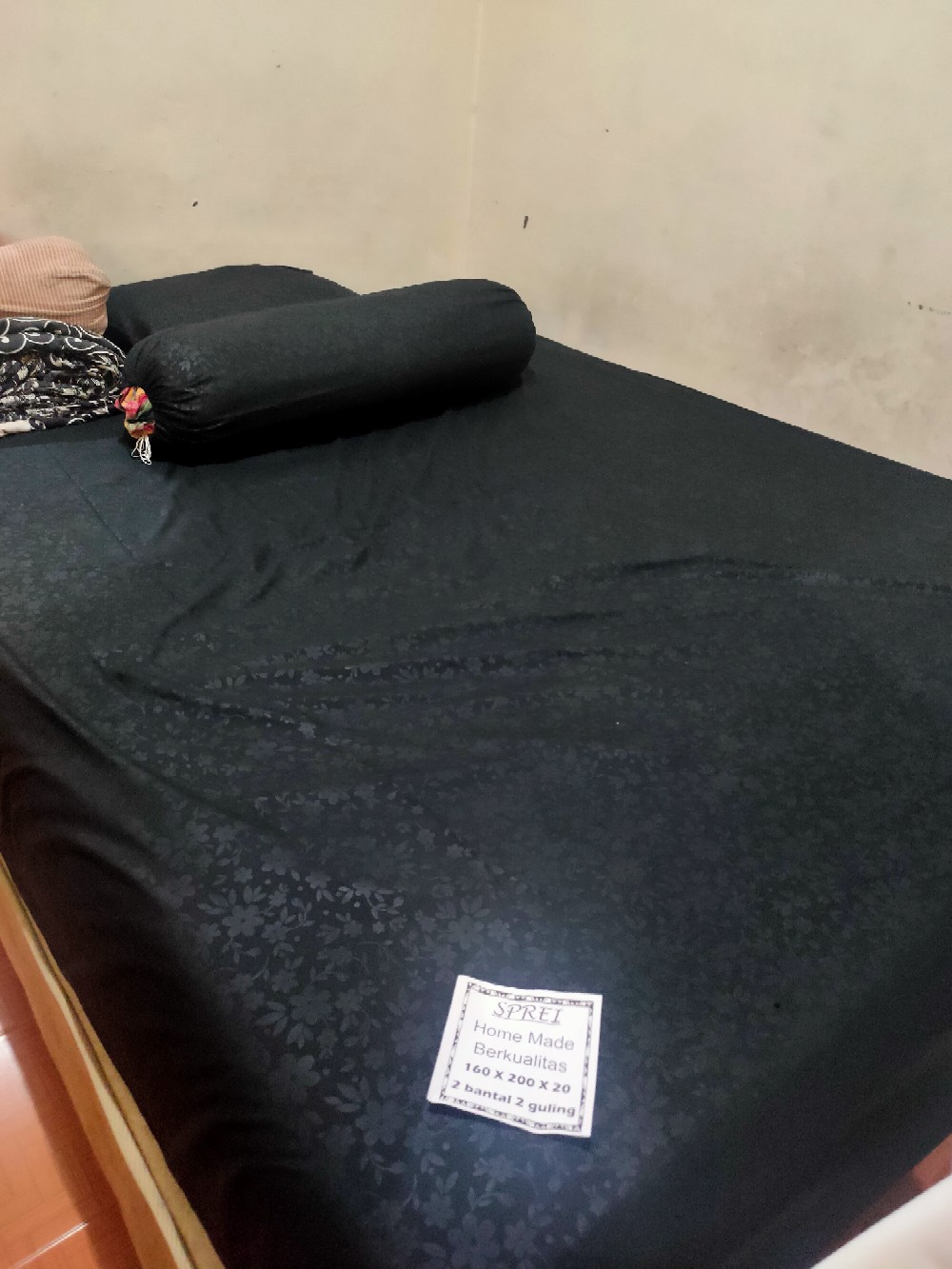 Sprei Homemade Embos Polos Ukuran 180x200 160x200 120x200 Murah Bahan Katun Berkualitas Halus Adem