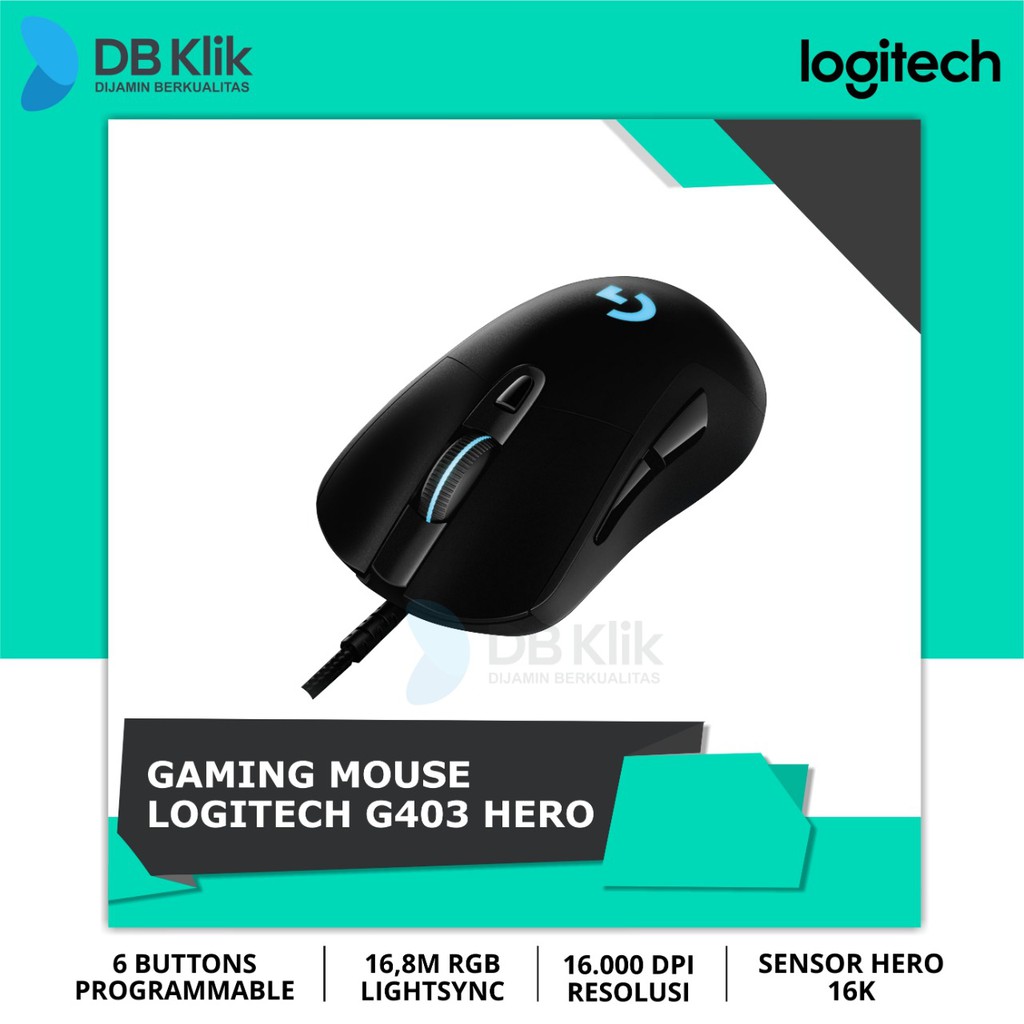 mouse gaming logitech g403 hero