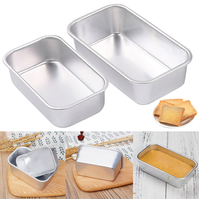 Non Stick Loaf Tin Metal Cake Pan  / Rectangular Baking Tools / Cake ware Bread Toast Baking Pan /Rectangle Cake Mold / Non-stick Pan Baking kitchen Supplies