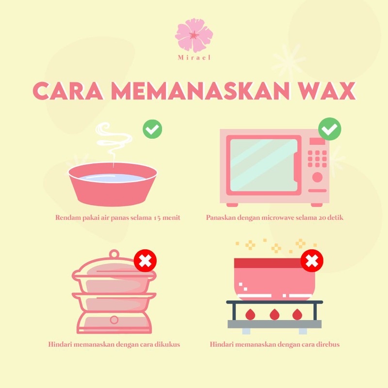 MIRAEL Strawberry Sugar Waxing Kit