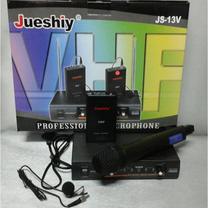 Super Mic Jueshiy Js 13V Wireless Pegang & Jepit Sale