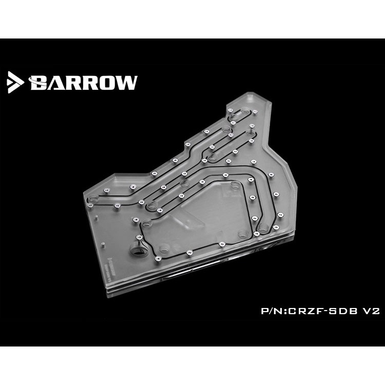 BARROW CRZF-SDB V2 LRC 2.0 Distro Plate For COUGAR CONQUER ARGB