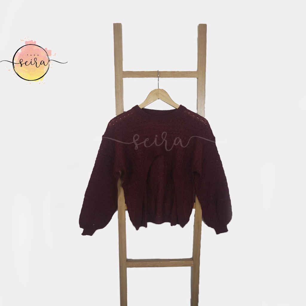 [BISA COD] Bolero Kupu Crop Knit / Bunnystuff - Yura Outer Balloons / Malika Outer / Milka Baloon Outer Wanita Crop