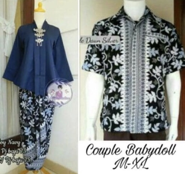 KEBAYA KUTUBARU FLOY COUPLE / KEBAYA MODERN / KEBAYA COUPLE