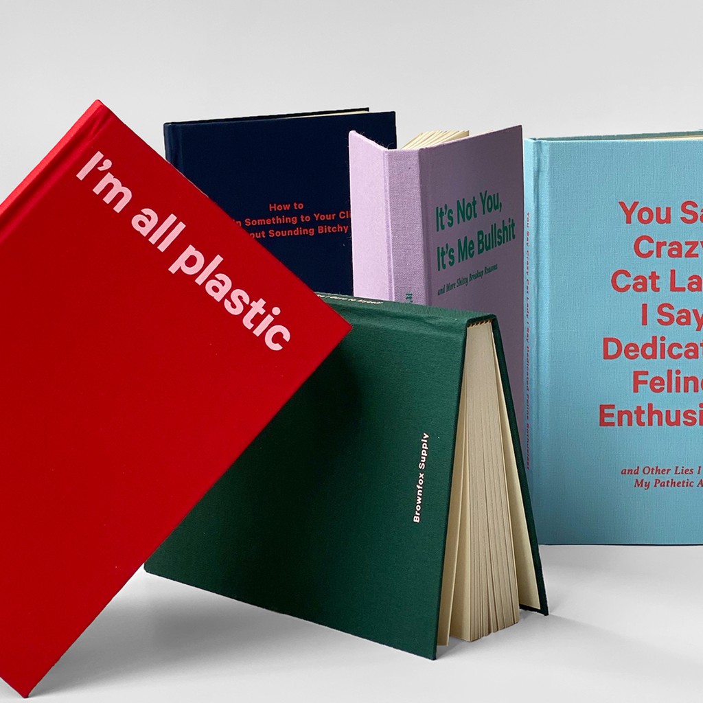 

Brownfox Supply Hard Cover Blank Notebook, Limited Edition A5 (Buku Polos Ukuran A5)