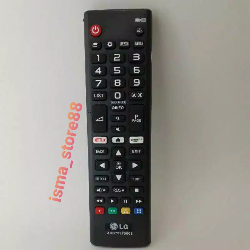 REMOT TV LG LCD LED AKB75375608 NETFLIX AMAZON