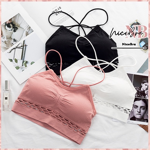Brasay Bra Fashion Wanita Bra Tanpa Kawat Sport Bra Push Up BH Pakaian Dalam Wanita 1007