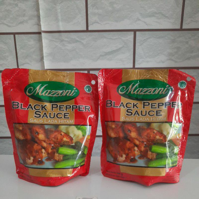 

Mazzoni Blackpepper sauce / Saus Lada Hitam