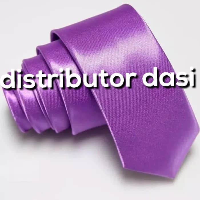 dasi panjang pria polos ungu ukuran slim 2 inch dam standart 3 inch ready stock