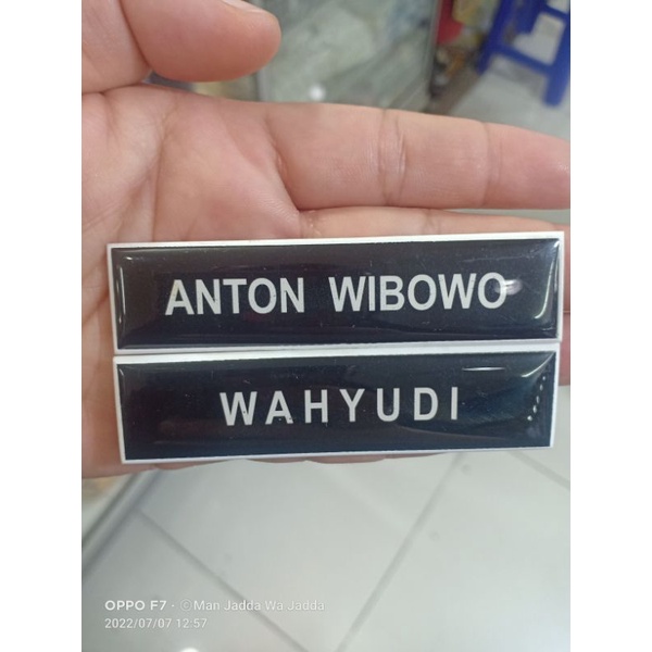 

NAME TAG ATAU NAMA DADA DI KOTING.