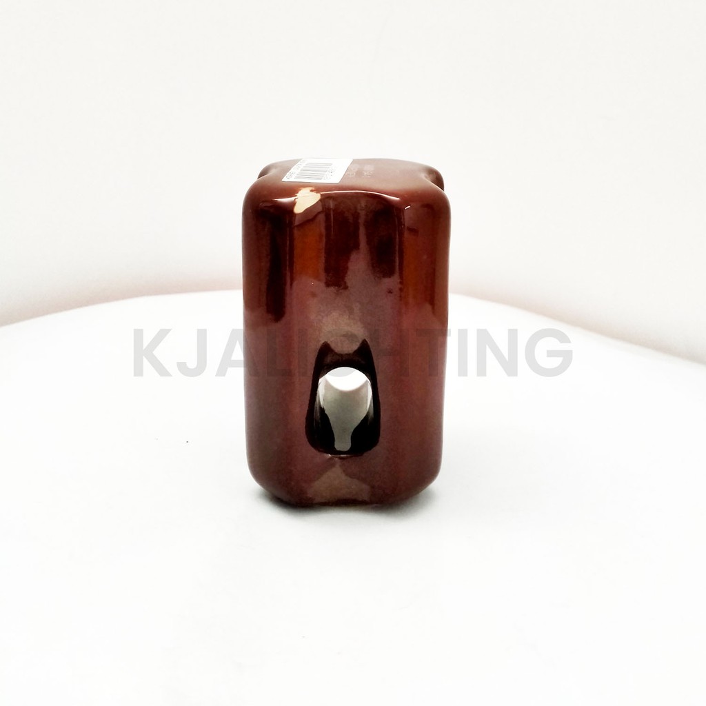 ISOLATOR BUSHING KERAMIK BELIMBING TR COKLAT KECIL