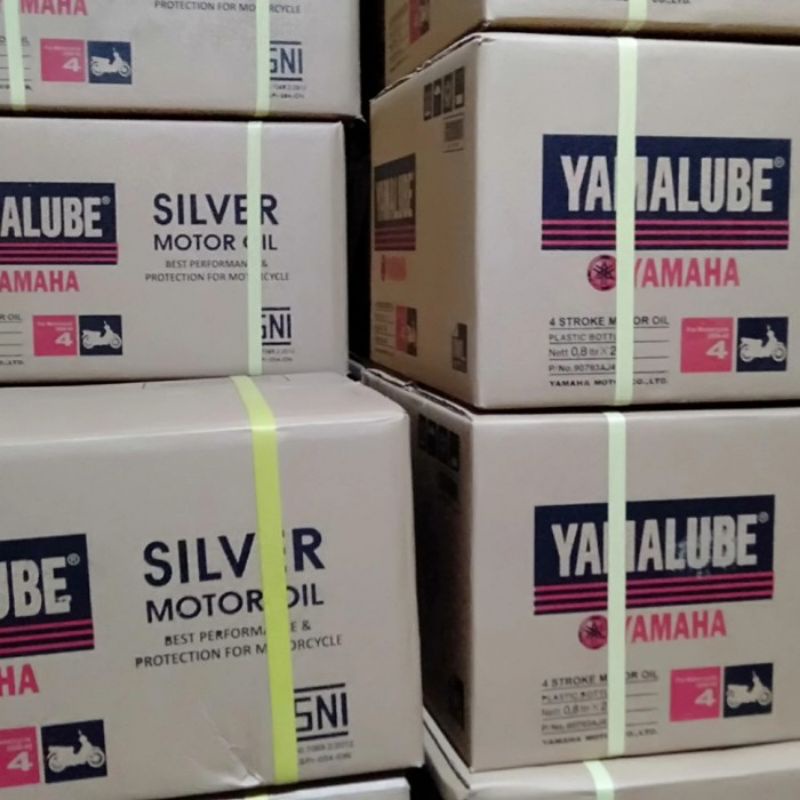 YAMALUBE SILVER 0,8L ISI 24 OLI OIL MOTOR MESIN 20W 40 4T 800Ml