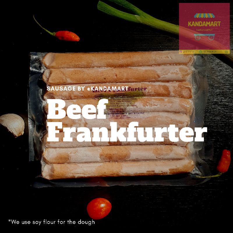 

Beef Frankfurter Sosis by @Kandamart