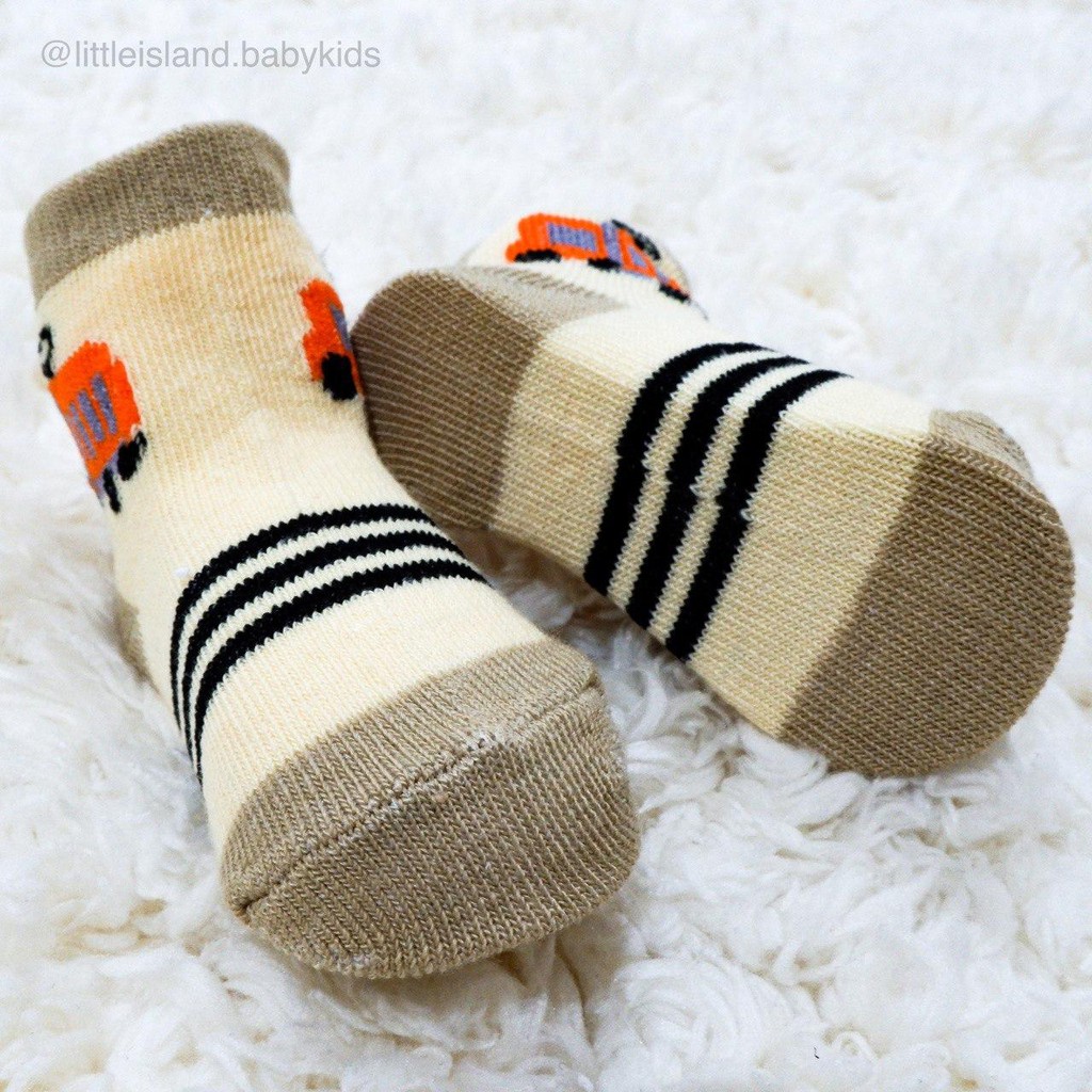 LID9039 - 7 in 1 Kaos Kaki Bayi Cotton Boys/ Girls