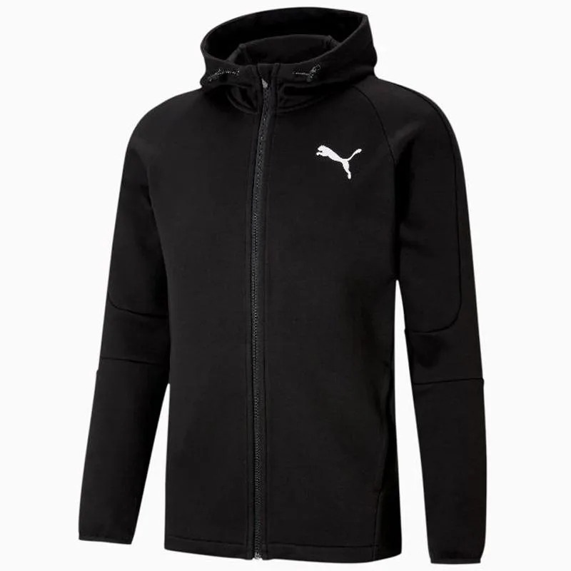 Jaket Casual PUMA EVOSTRIPE Core FZ Hoodie Puma Black 585812 01