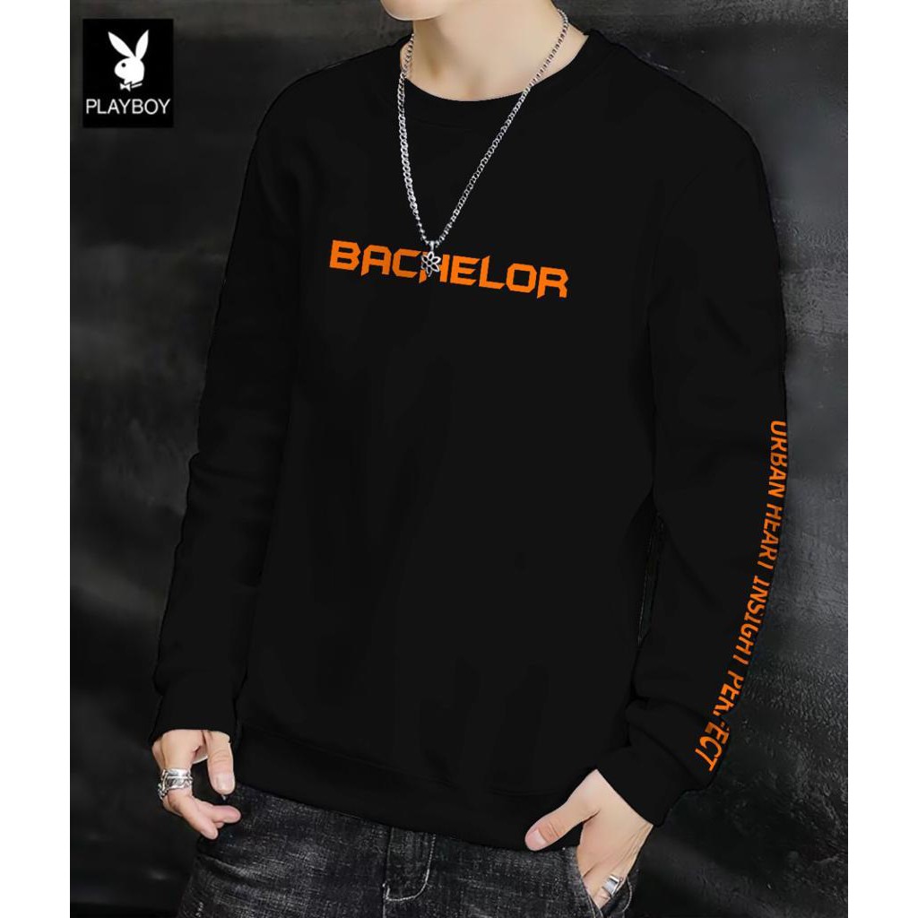 Sweater Pria/Sweter Pria/Sweter/Sweater  Panjang Bachelor Bahan Babyterry UK M-L