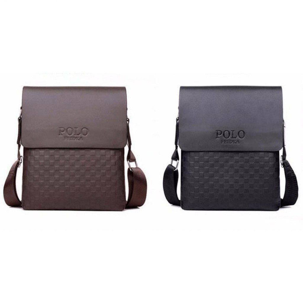 Rhodey Polo Videng Tas Selempang Pria Messenger Bag Slempang Cowok Keren Slingbag Terbaru Murah