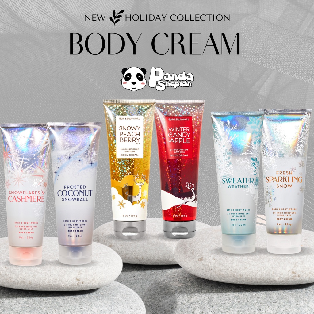 BBW Body Cream Holiday Edition