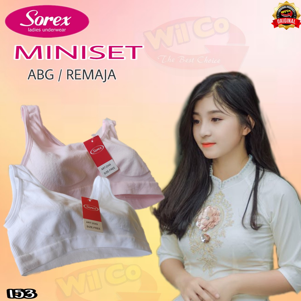 K153 - [Harga Per 1 Pcs] MINISET ANAK WANITA PAKAIAN DALAM ANAK WANITA SOREX FREE SIZE