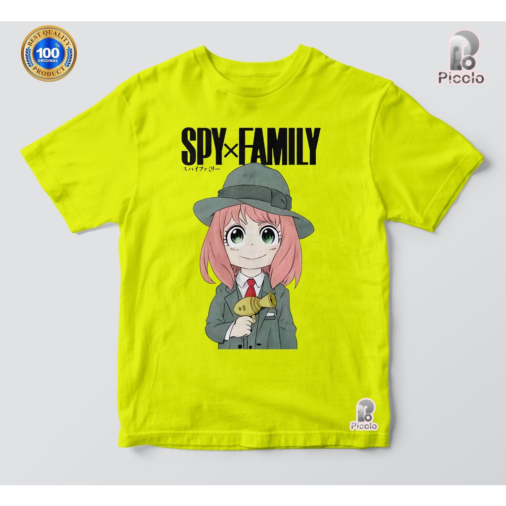 kaos anak anya forger Spy X Family atasan anak permpuan bahan premium