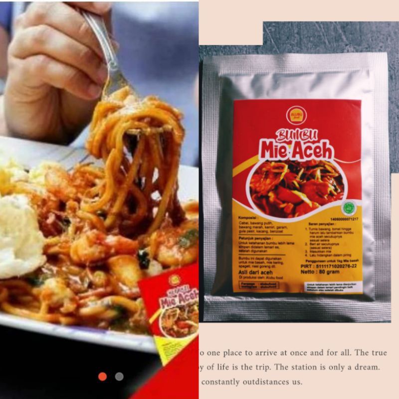

Bumbu mie Aceh 80g