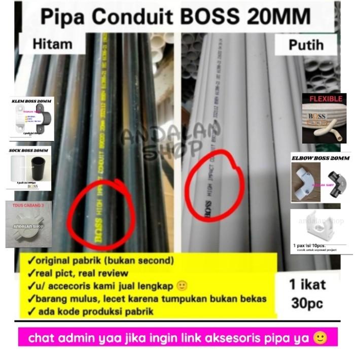 Jual Komponen Listrik Pipa Conduit Boss Mm Pipa Listrik Pipa Boss Murah Pipa Boss Jakarta