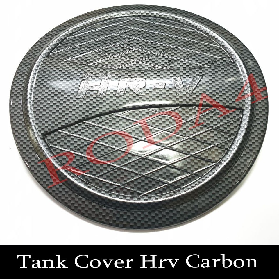 Tank Cover / Tutup Bensin Mobil HRV Carbon