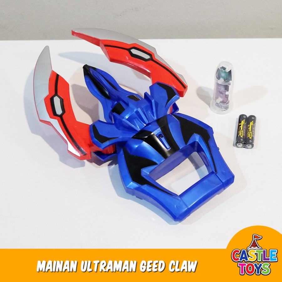 Mainan Anak Ultraman Geed Claw / Cakar Ultraman Bonus Baterai