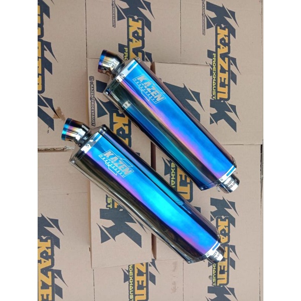 SILINCER KAZEN PROEXHAUST-TAGON HALFBLUE