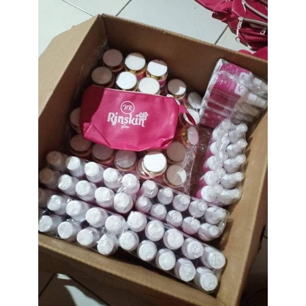 order reseller 6pkt NR glow rjnskin paket murah best seller
