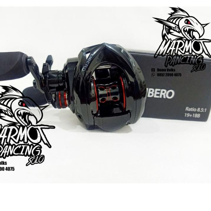 Paling Sesuai.. REEL BC ONCAK LIBERO  DRAG 15KG 2 VARIAN SPOOL REGULAR & SHALLOW