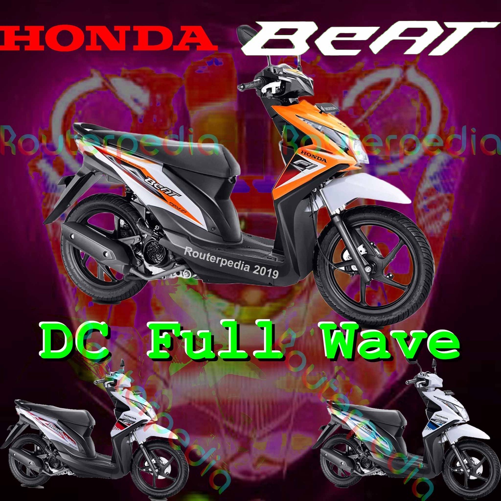 Fullwave Kit Honda Beat Carbu Kabel Kiprok NMax Tiger LED HID Karbu