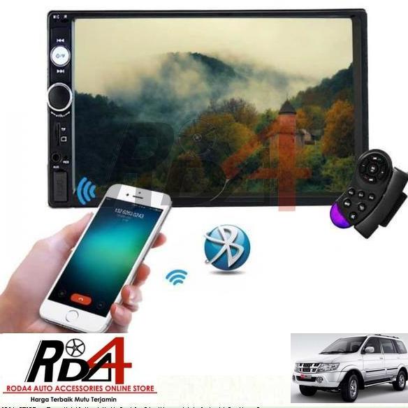 Tape Mobil Head Unit Double Din Mirror Link Android Panther Isuzu rod4 Juara